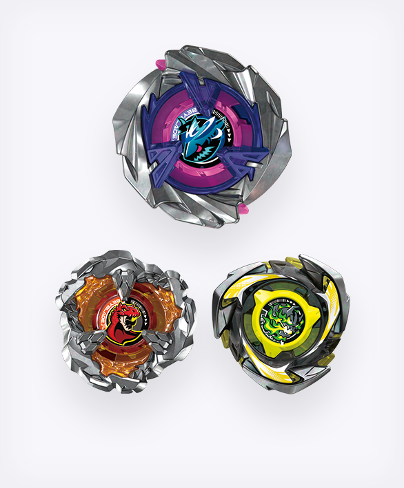 BEYBLADE X UX-15 Shark Scale 4-50UF Deck Set